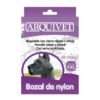 Bozal seguro ajustable de nylon para perro Talla XXL: Perfecto para perros muy grandes como el Gran Danés.