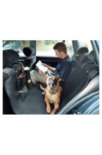 Funda Coche para Asiento de Mascota con Cintas y Resistente