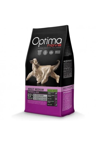 Pienso Optima Nova Adult Medium Pollo/Arroz