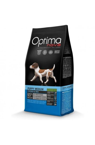 Pienso Optima Nova Puppy Medium Pollo